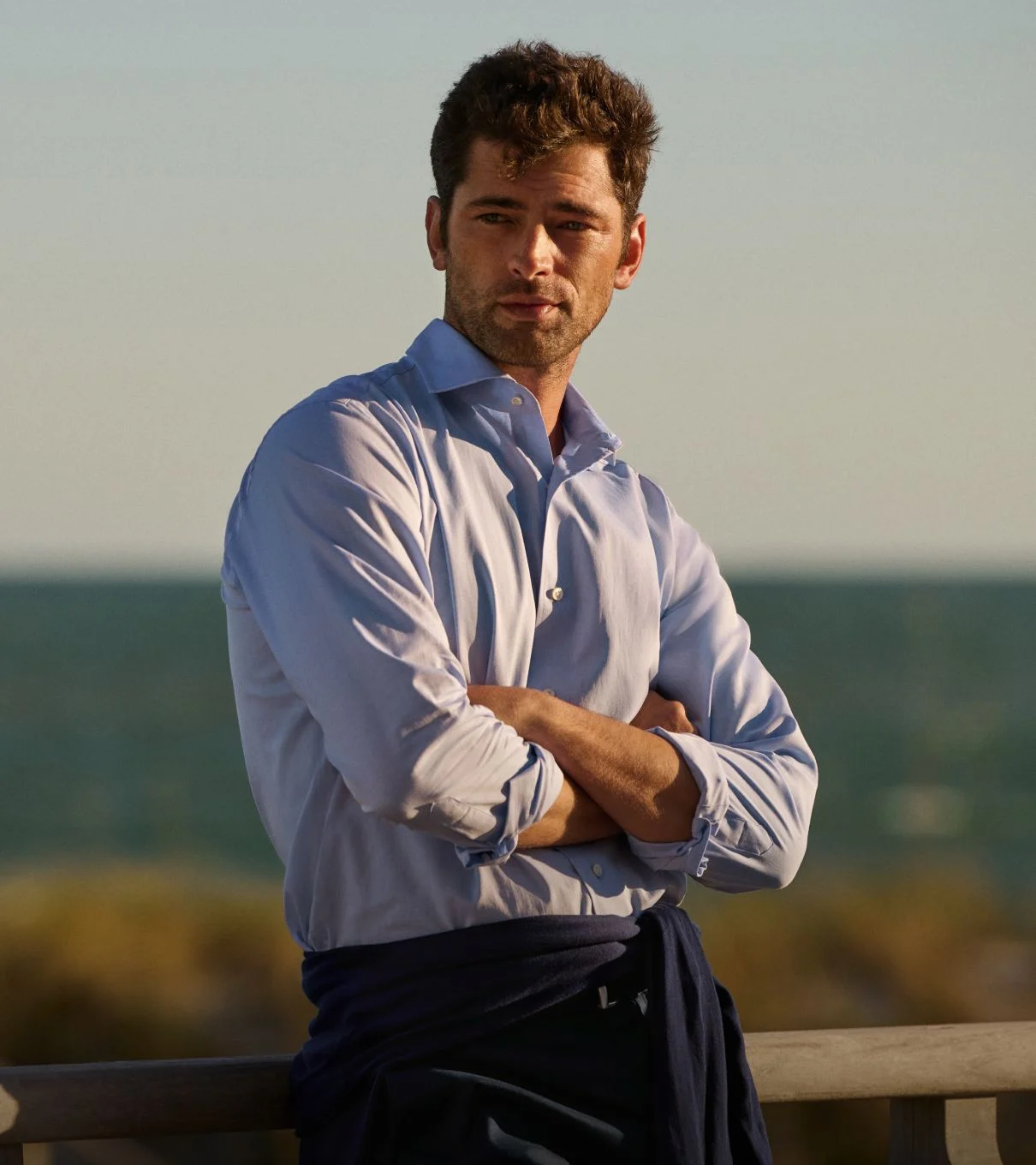 Mariner Sea Island Cotton Sport Shirt